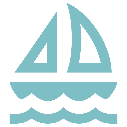 Icono de barco privado para tour exclusivo en Malampaya.